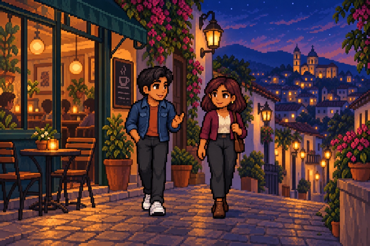 Lucas y Valentina en la Aventura Original de LoveQuest